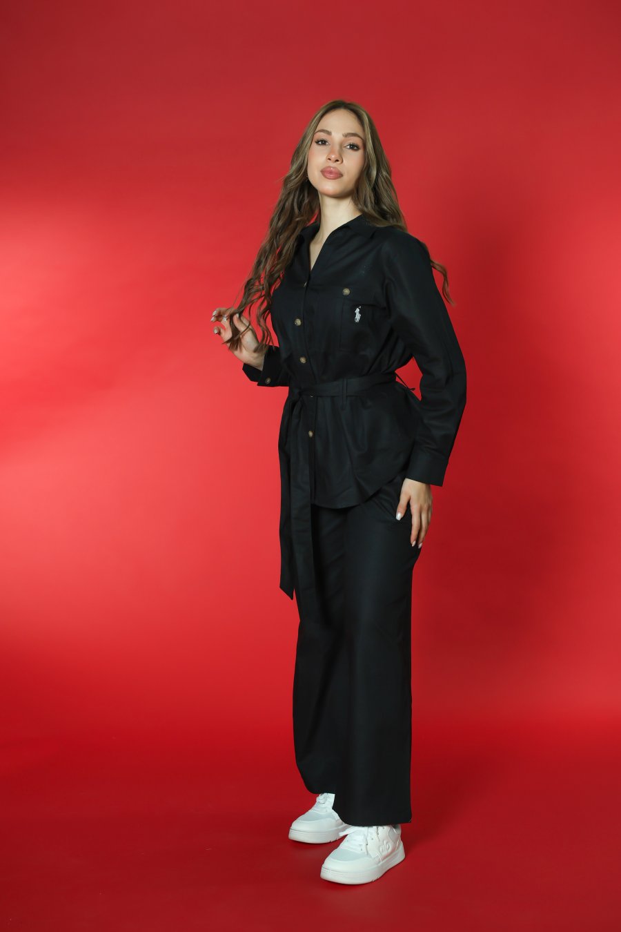 Polo Set with Belt