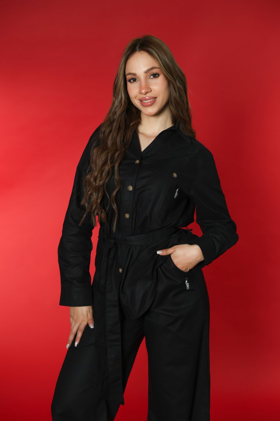 Polo Set with Belt