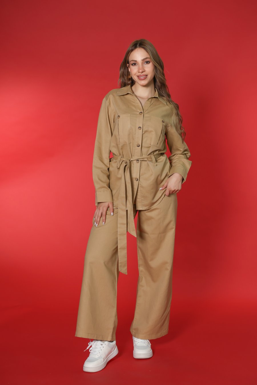 Polo Set with Belt
